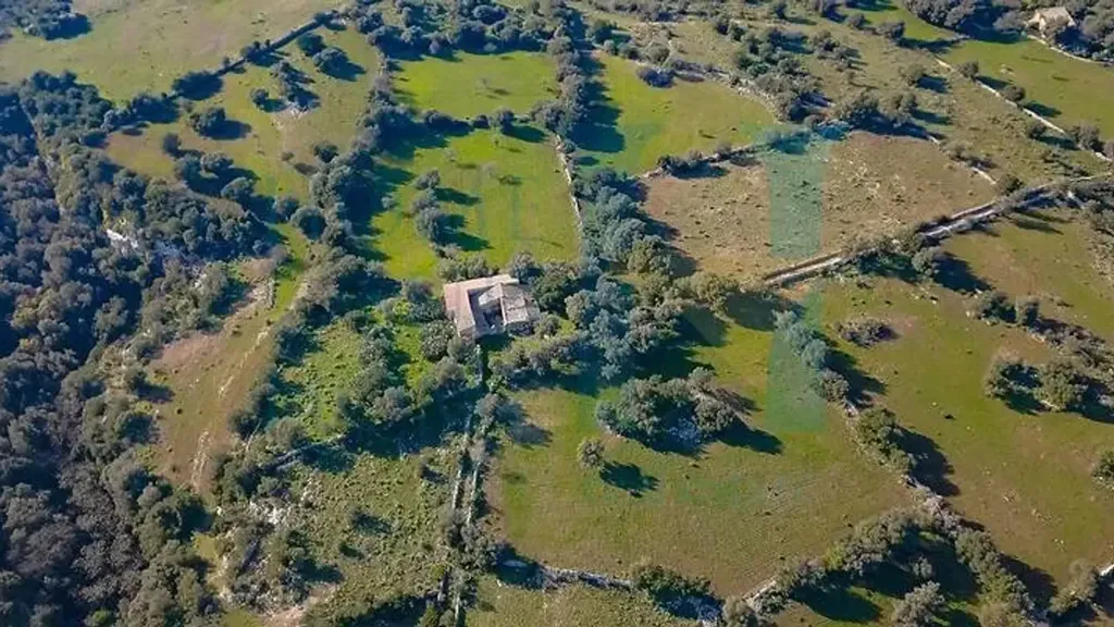 Vue aérienne - Baglio-Style Property with Natural Views in Noto