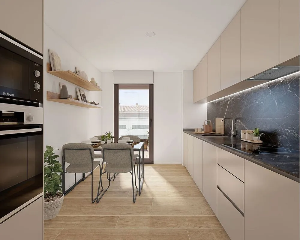 Kitchen - New Flat with Elevator in Mutilva