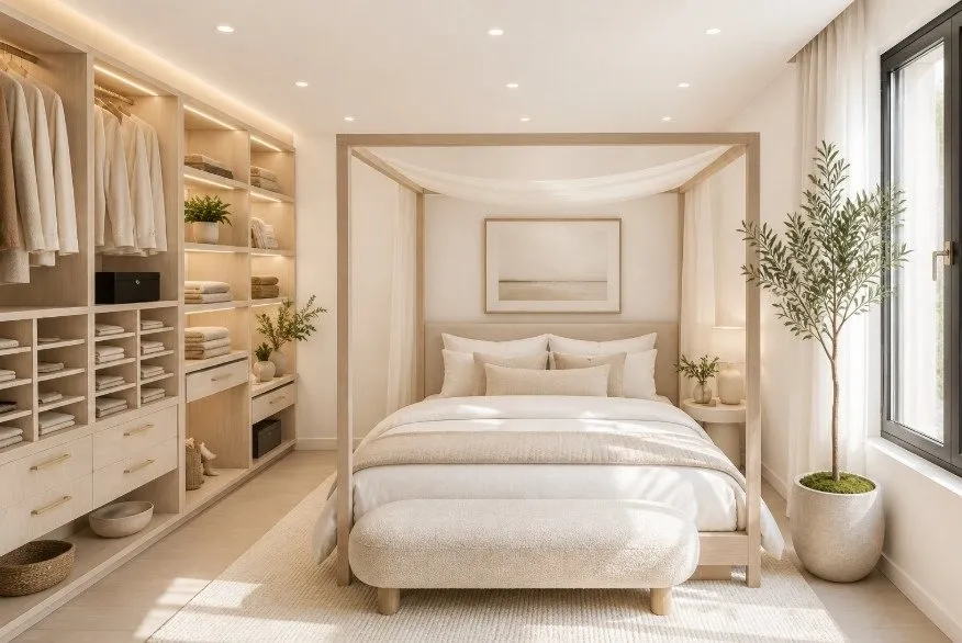 Chambres - Terrain à Bâtir avec Vue sur Jardin à Tourves