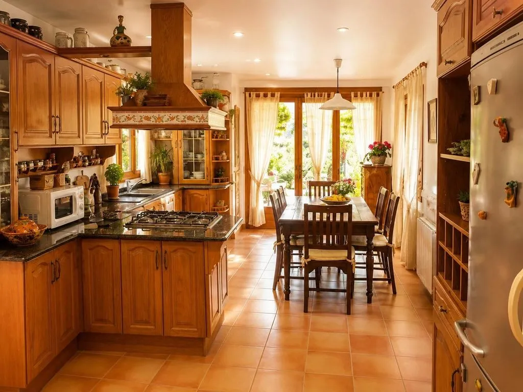 Cucina - Mediterranean Villa with Pool in Marratxí