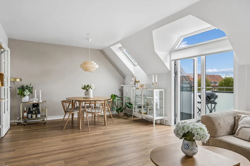 Séjour - Apartment with Brick Facade in Kastrup