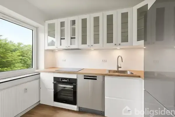 Cuisine - 1-Bed Apartment with Balcony in Ballerup