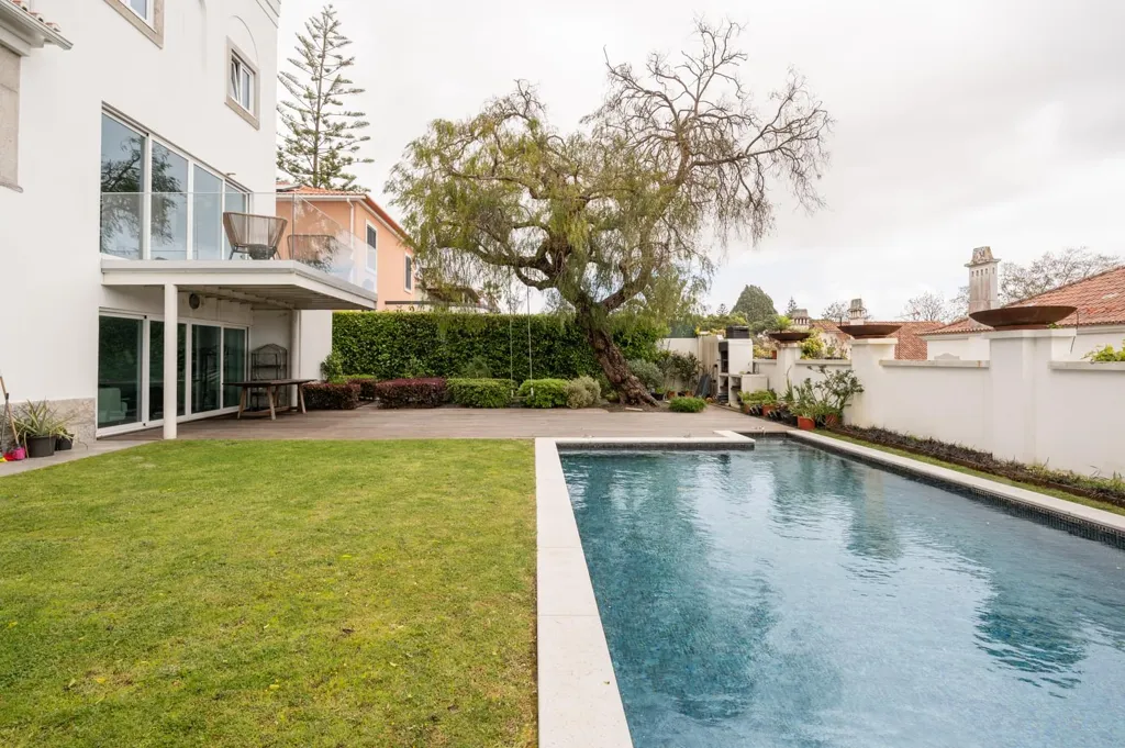 Piscine - 7 Bedroom House with Pool in Restelo, Lisbon