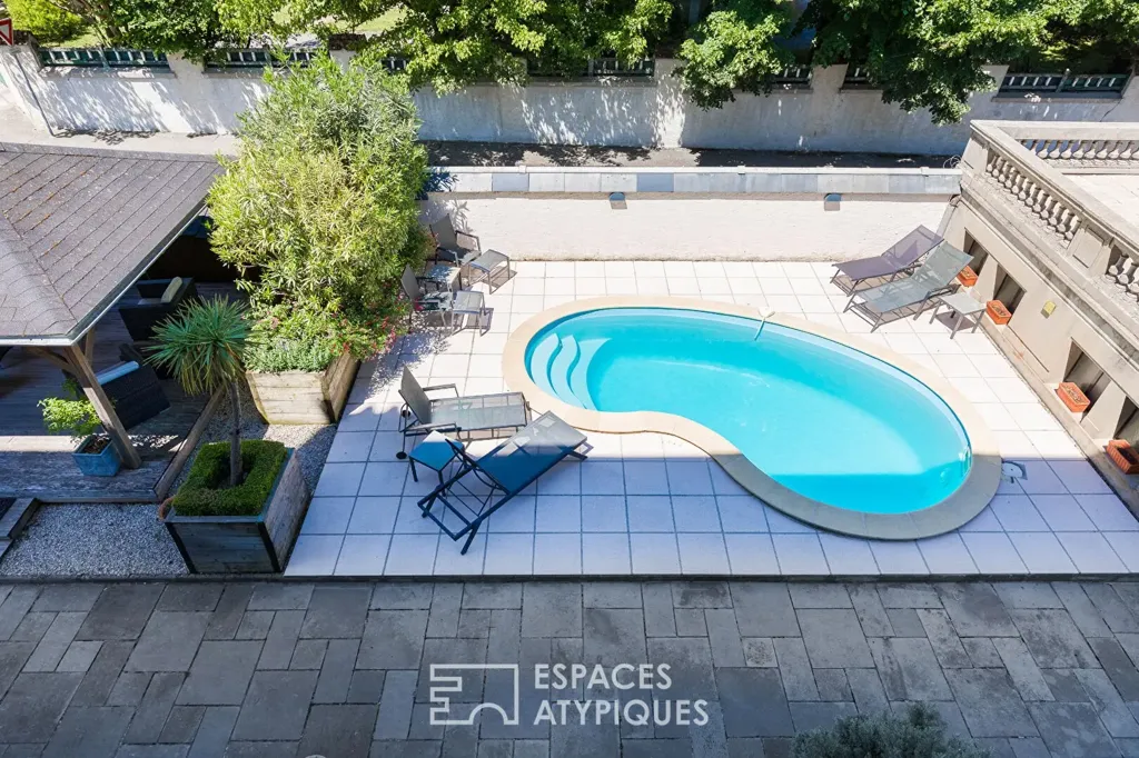 Õhuvaade - Master House with Pool near Mazamet