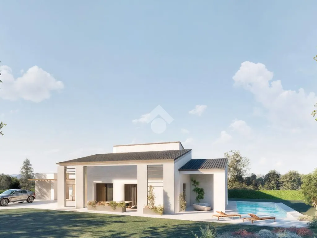 Contemporary Villa with Private Garden in Parma