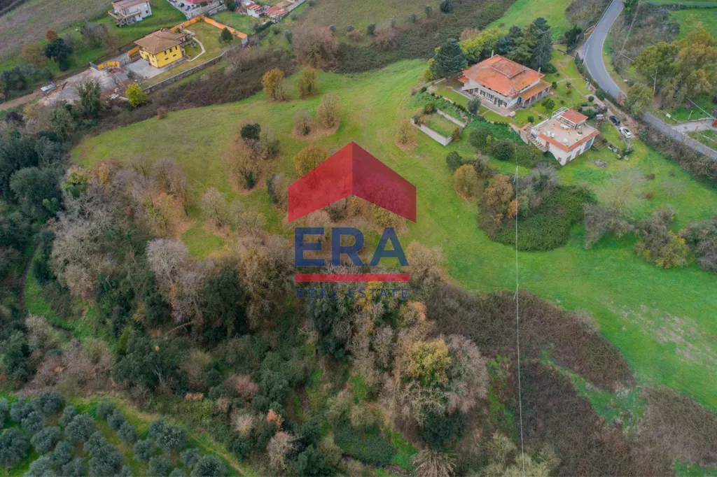 Vue aérienne - Villa with 4.5-Hectare Park in Ardea