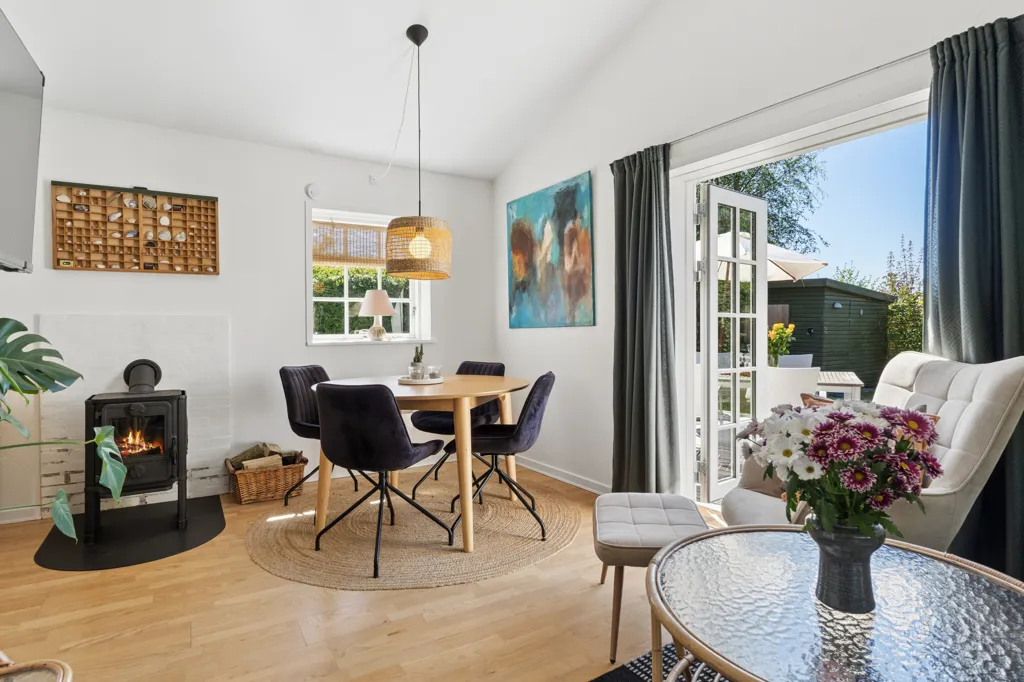 Salle à manger - Modernised Summerhouse with Terraces in Otterup