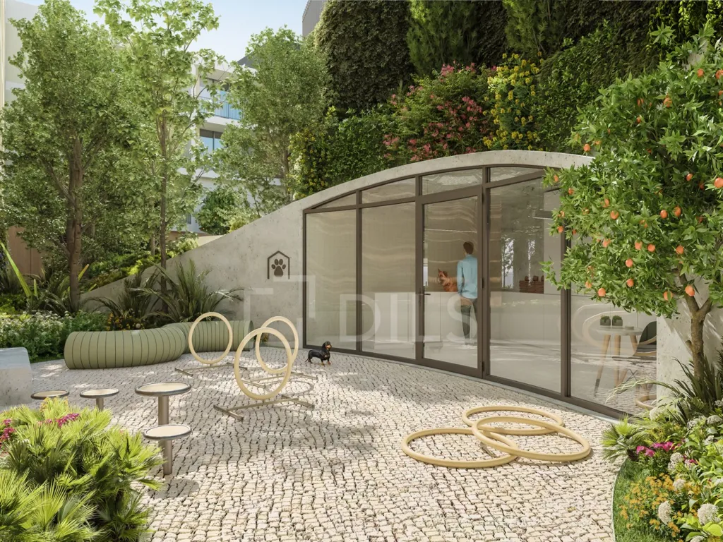Giardino - Luxury 3-Bedroom Flat with Balcony in Carnaxide