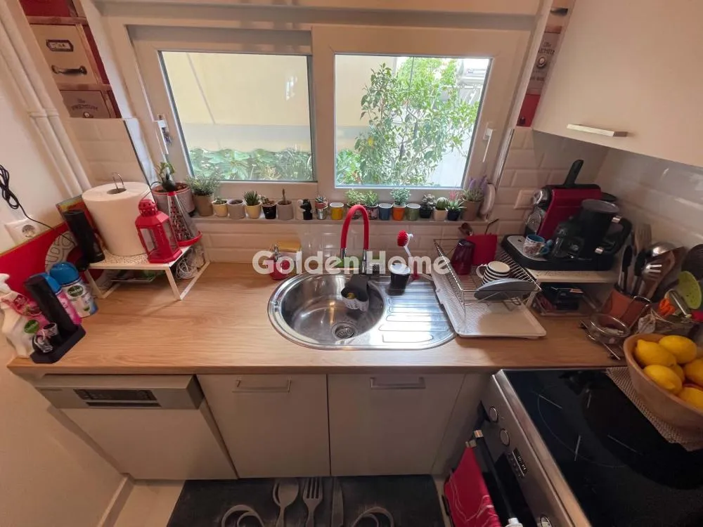 Cuisine - Fully Renovated Flat with Balcony in Kypseli