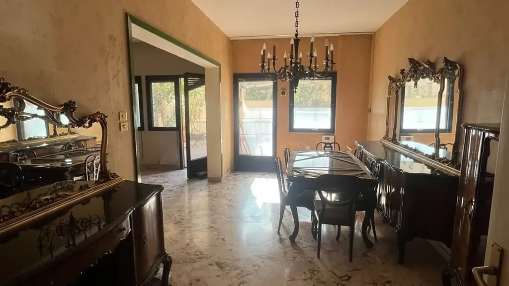 Söögituba - Two-Level Apartment with Terraces in Villabianca, Palermo