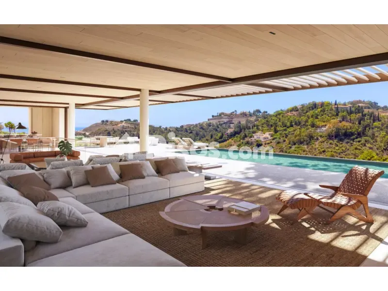 Piscina - Contemporary Villa with Infinity Pool in El Madroñal