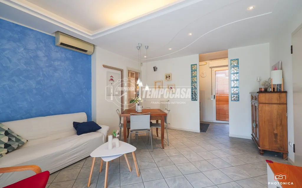 Soggiorno - Triplex with Balconies near Rimini Beach