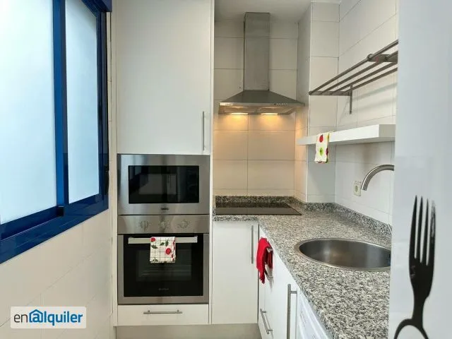 Köök - Student Apartment with Air Conditioning in Arganzuela