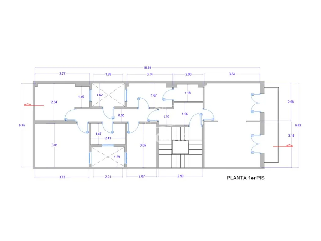 Floor Plan - Fully Renovated Flats in Lleida Centre