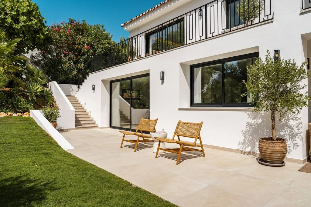 Terrasse - Contemporary Villa with Sea Views in Marbella