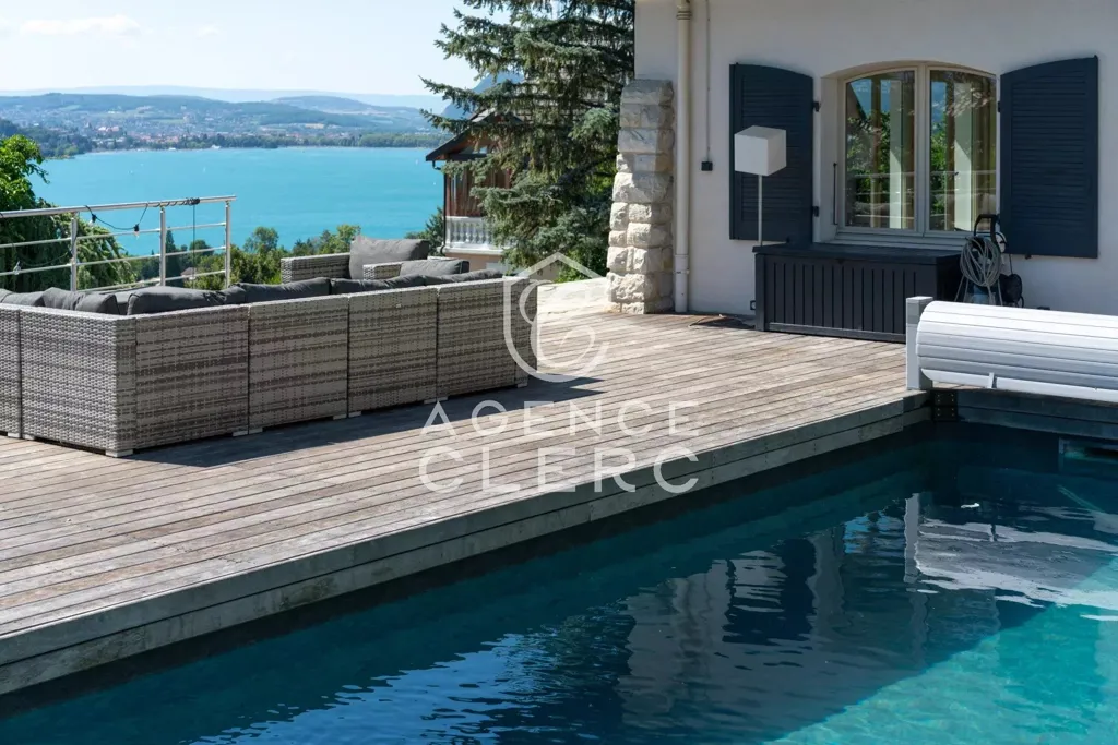 Piscina - House with Lake View in Veyrier-du-Lac