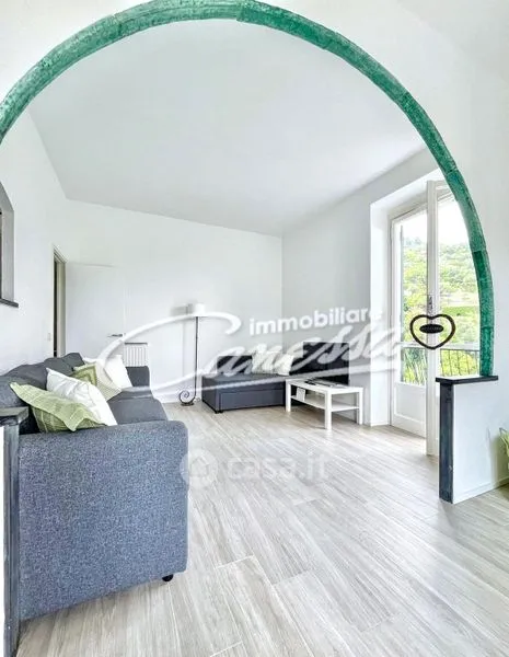 Séjour - 3-Bedroom Apartment with Balcony in Rapallo