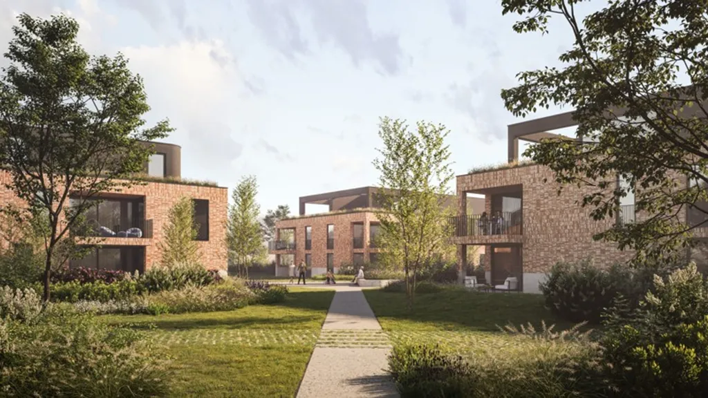 Newly Built Apartment with Terrace in Ter Leysen