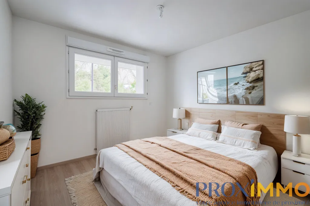 Chambres - Appartement T3 avec Terrasse à Saint-Egrève