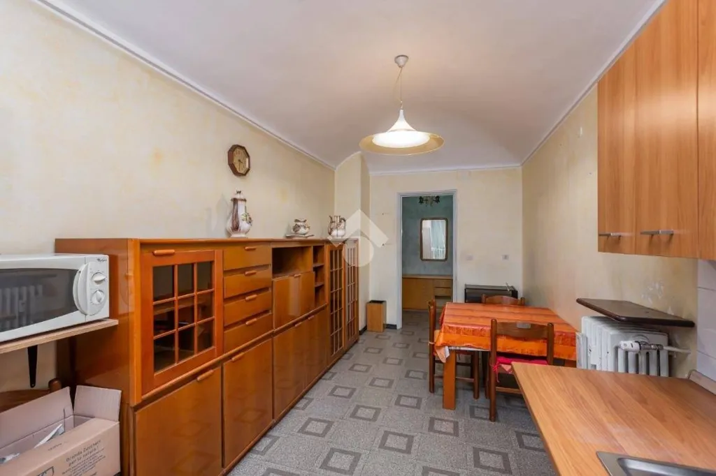 Kitchen - Trilocale with Balcony in Torino
