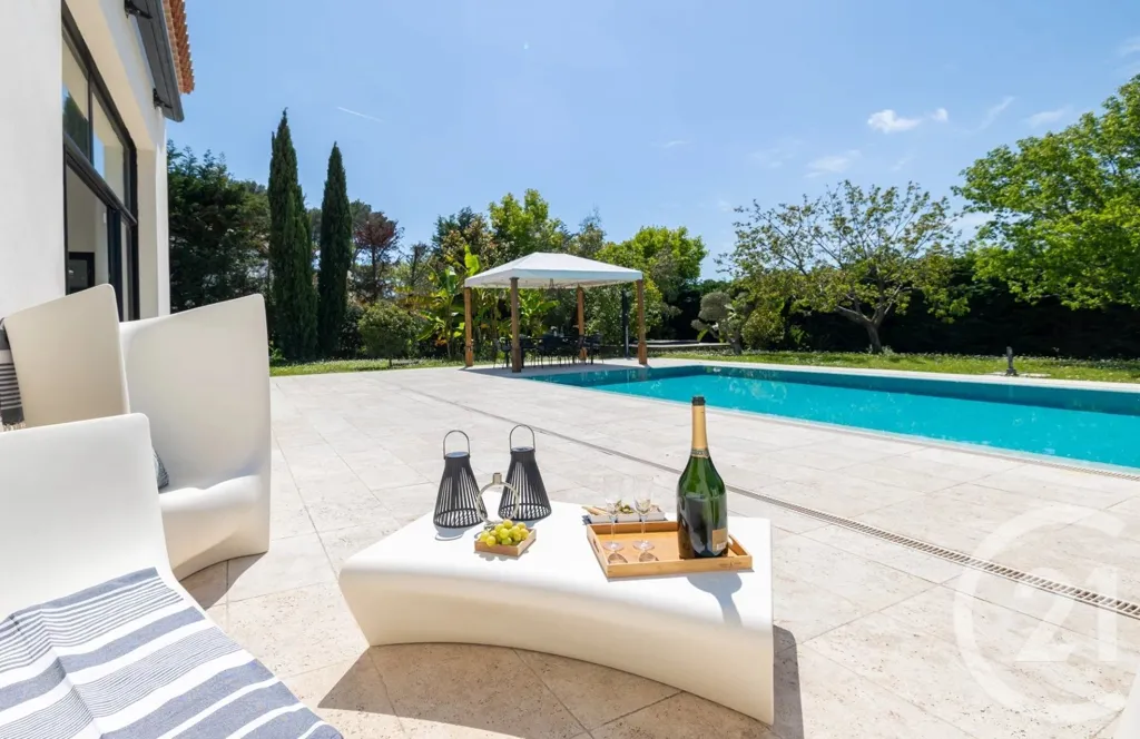 Piscina - Contemporary Villa with Pool in Roquefort-les-Pins