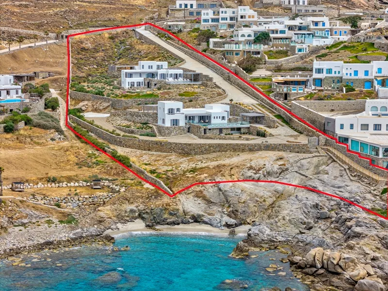 Aed - Waterfront Estate with Gym in Mykonos