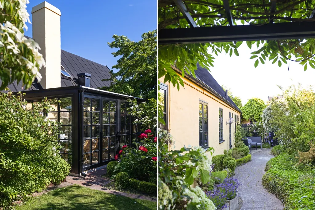 Jardín - Modernist Villa with Orangery in Falsterbo
