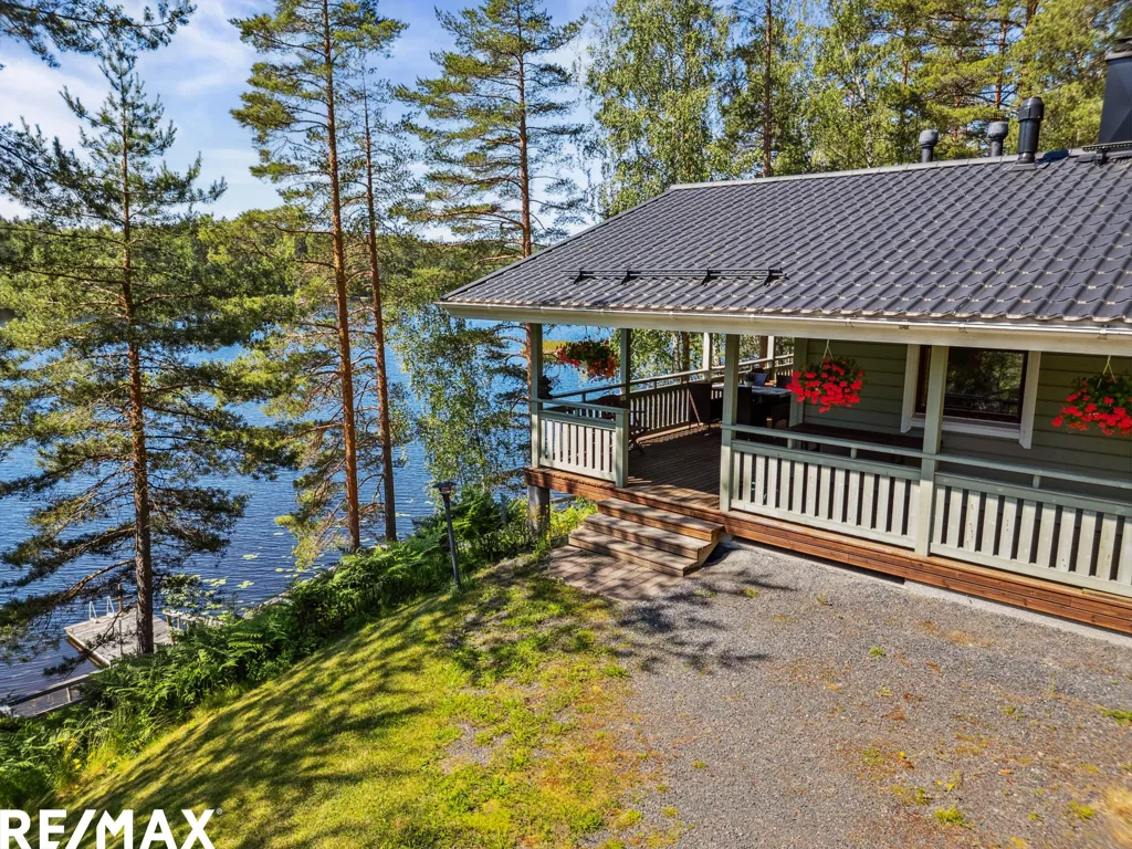 Esterno - Geothermal House with Private Beach in Taipalsaari