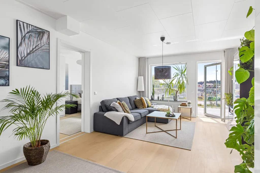 Soggiorno - New Flat with Private Entrance in Gunsta