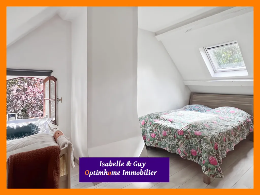 Bedrooms - Two-Home Estate with Large Garden in Eure