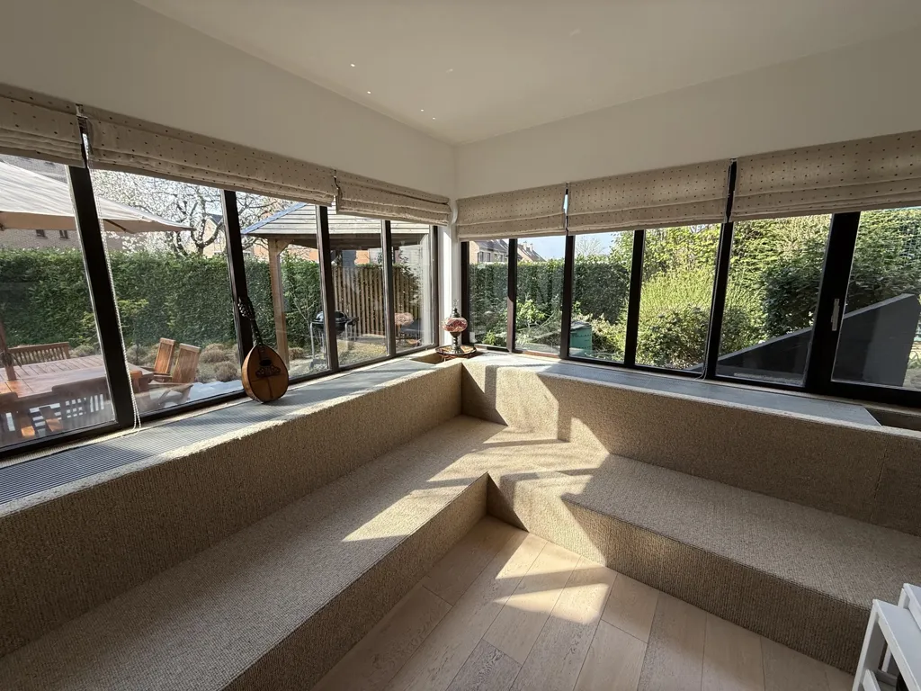 Séjour - Maison d'Architecte 4 Chambres à Kraainem