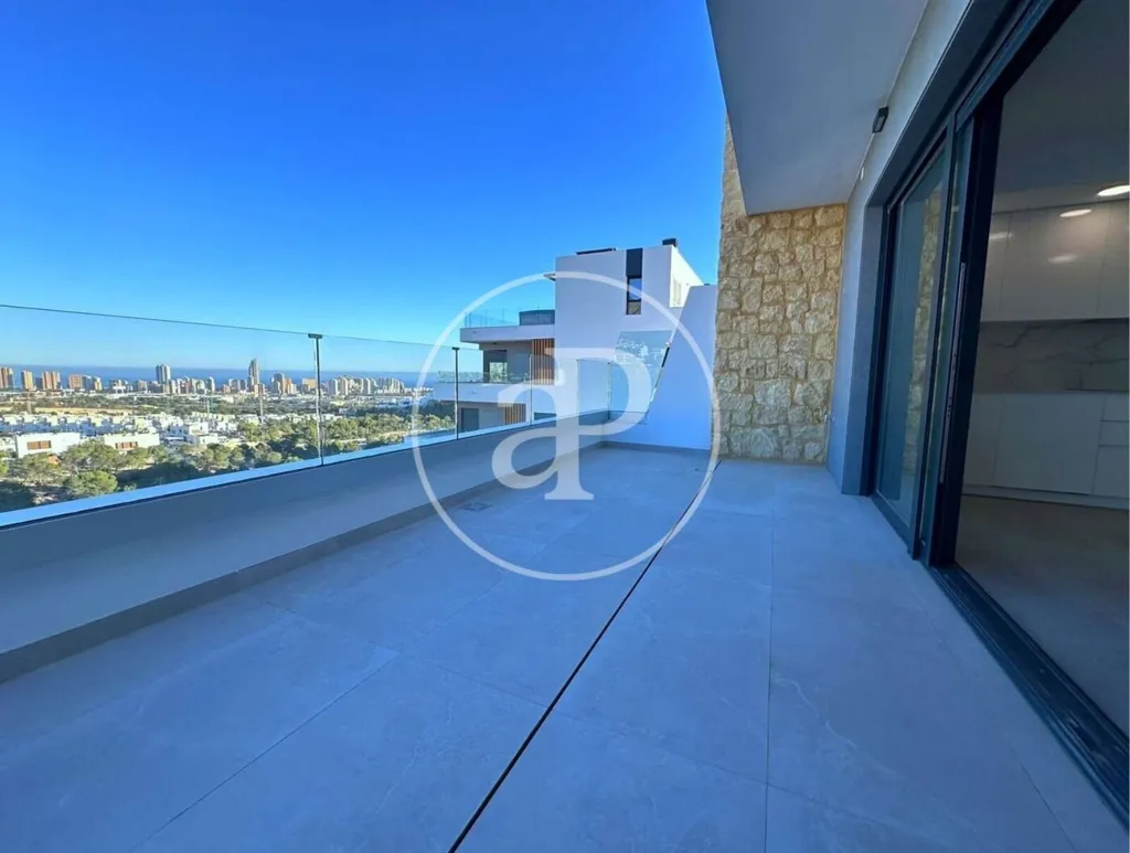 Balcon - Penthouse with Pool and Views in Finestrat