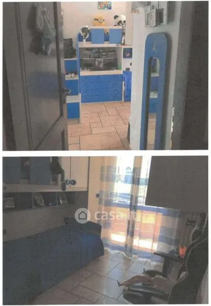 Camere da letto - Three-Bedroom Apartment with Garden in Teramo