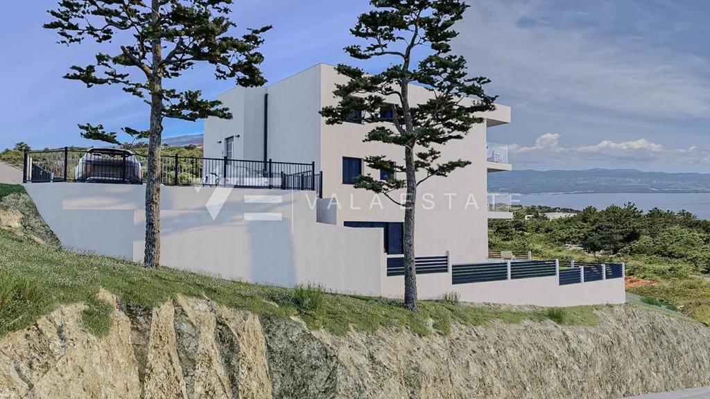 Välivaade - Apartment with Sea View and Pool in Vrbnik