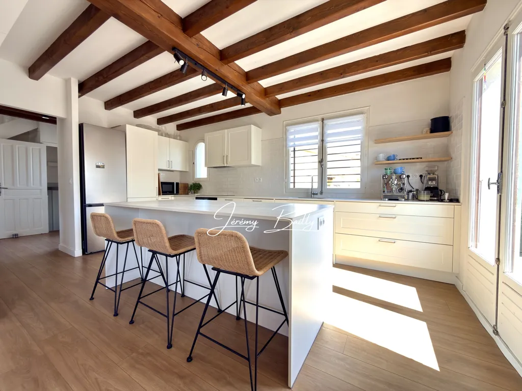 Köök - Renovated Character House with Pool in Saint-Estève