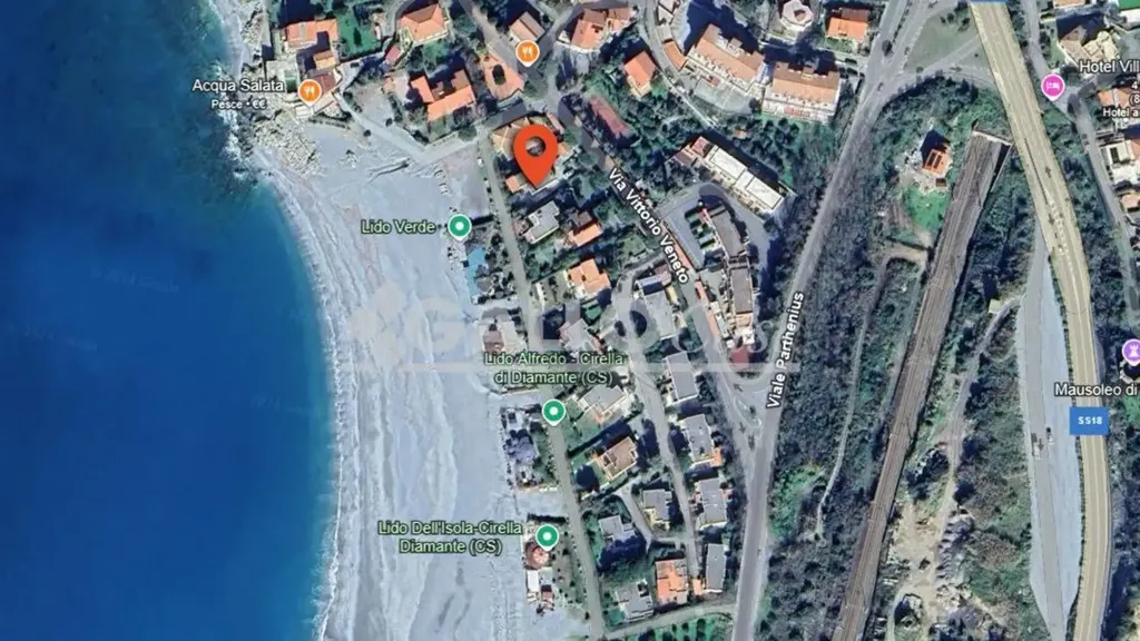 Villa Portion with Sea View in Diamante