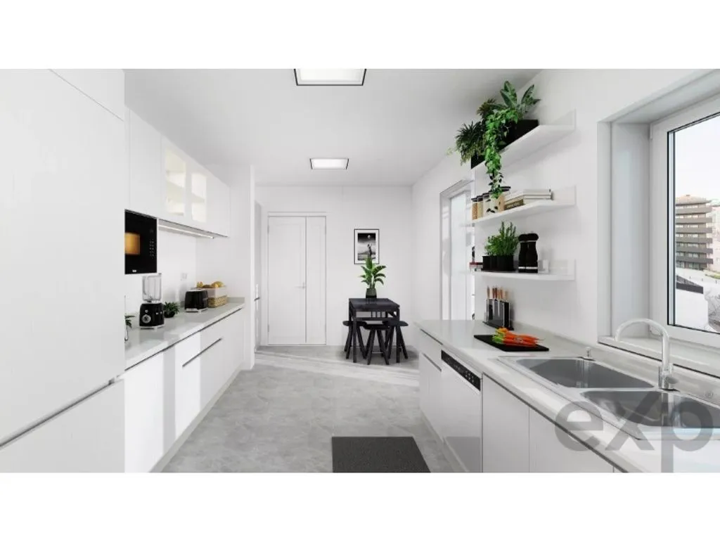 Cuisine - Penthouse Flat with Courtyard in Downtown Lisbon