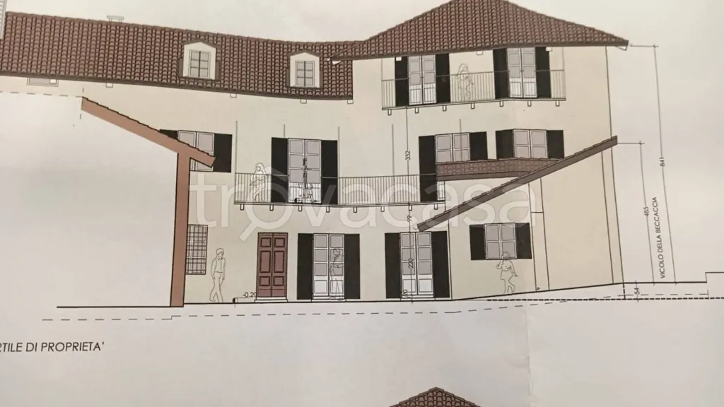 Apartment with Parking in Saluzzo