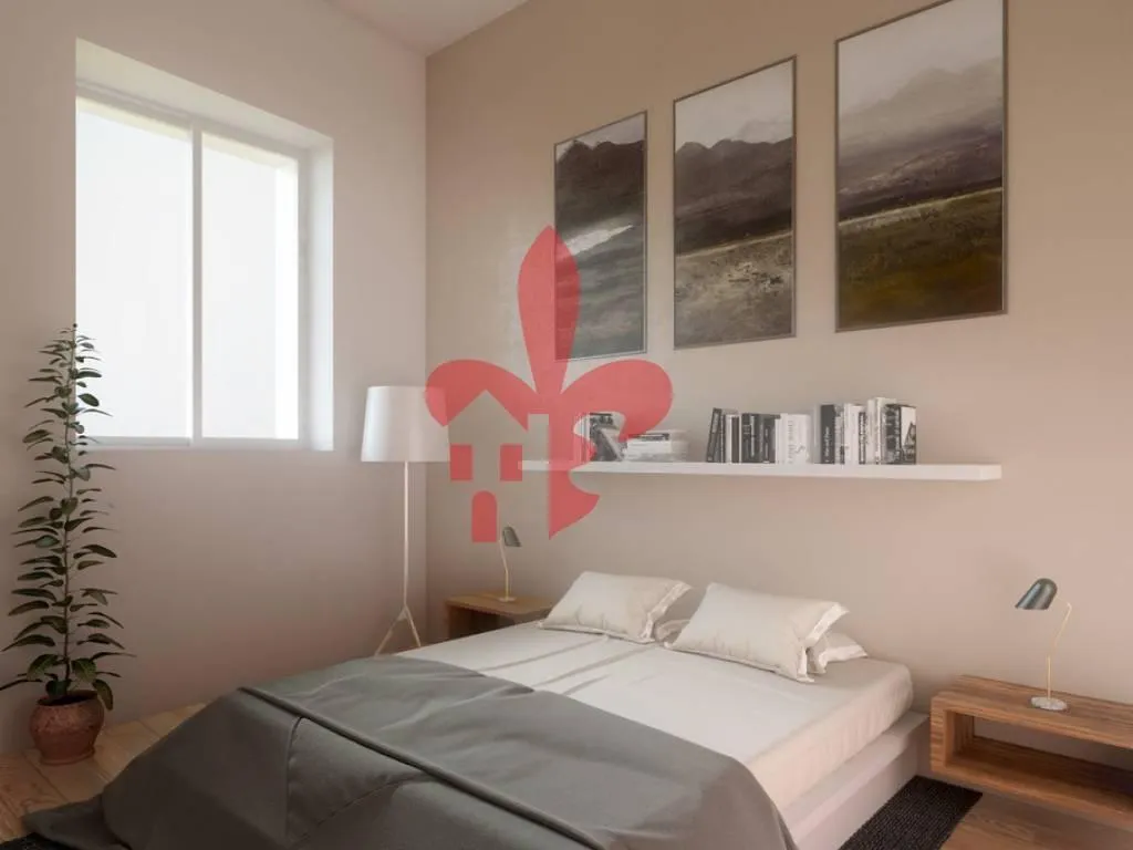 Chambres - Fully Rented 5-Room Apartment in Florence