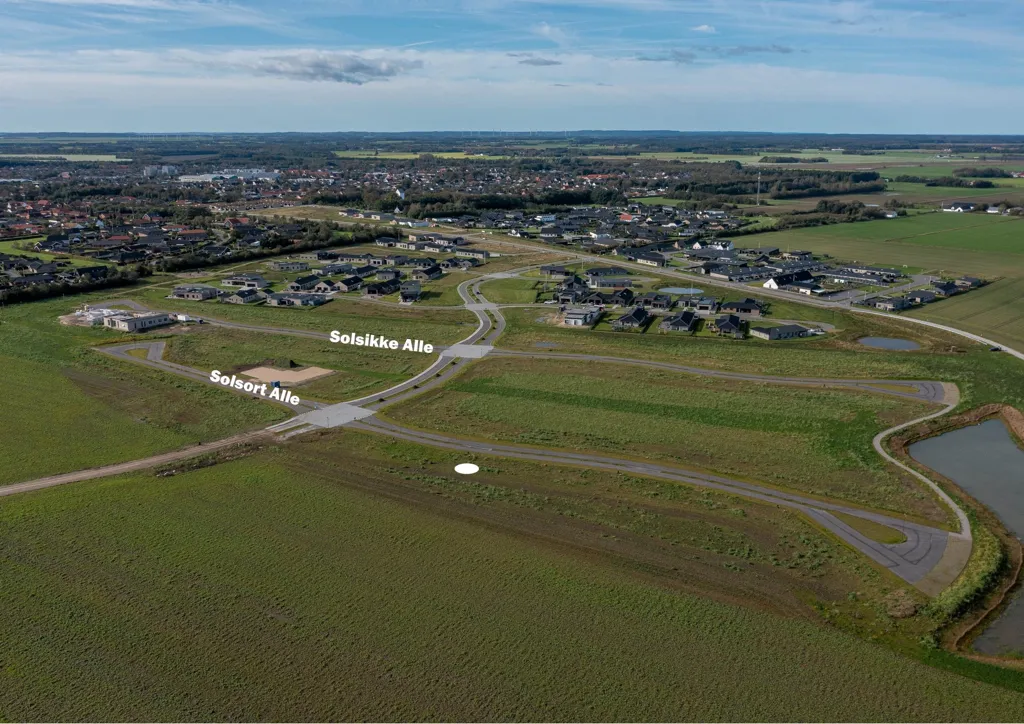 Vista aerea - Year-Round Plot with 5G Coverage in Aabybro