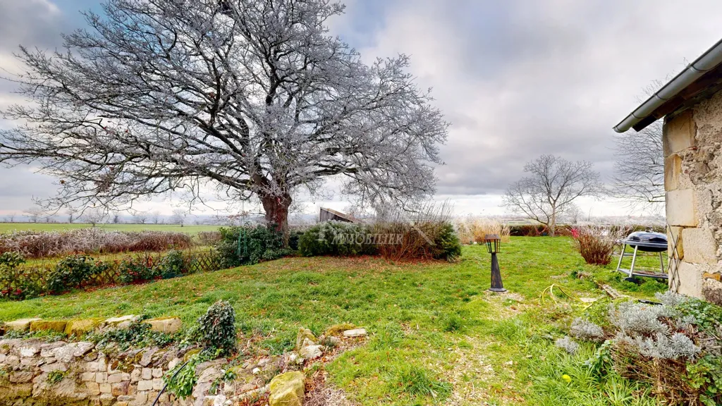 Jardin - Maison de Campagne avec Vue Panoramique à Gipcy