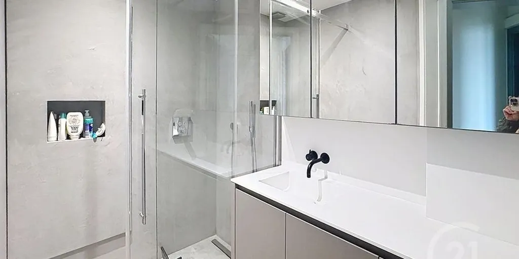 Salles de bain - Appartement avec Vue Mer à Westende