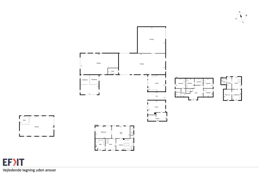 Plaan - Classic Farmhouse with Stable in Kosterslev