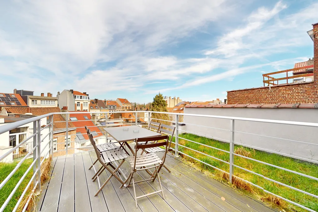 Terrasse - Appartement 5 chambres à Schaerbeek