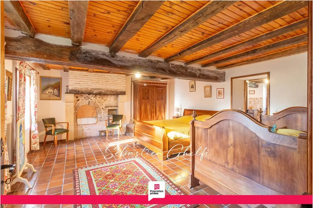 Camere da letto - Charming House with Cathedral Ceiling in Sologne