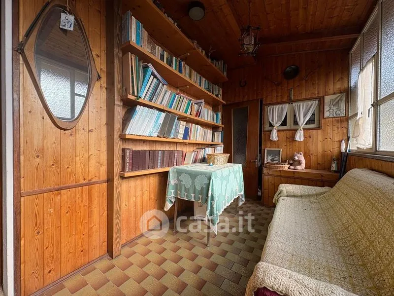 Séjour - Semi-detached Villa to Renovate in Caprile