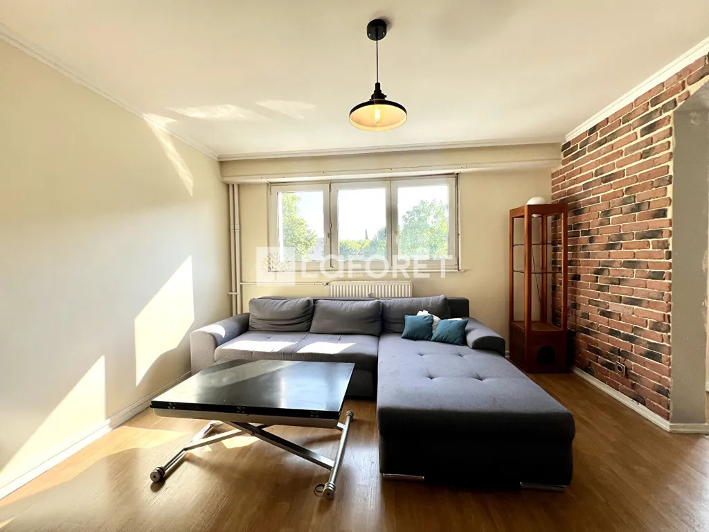 Séjour - Appartement Meublé avec Balcon à Strasbourg