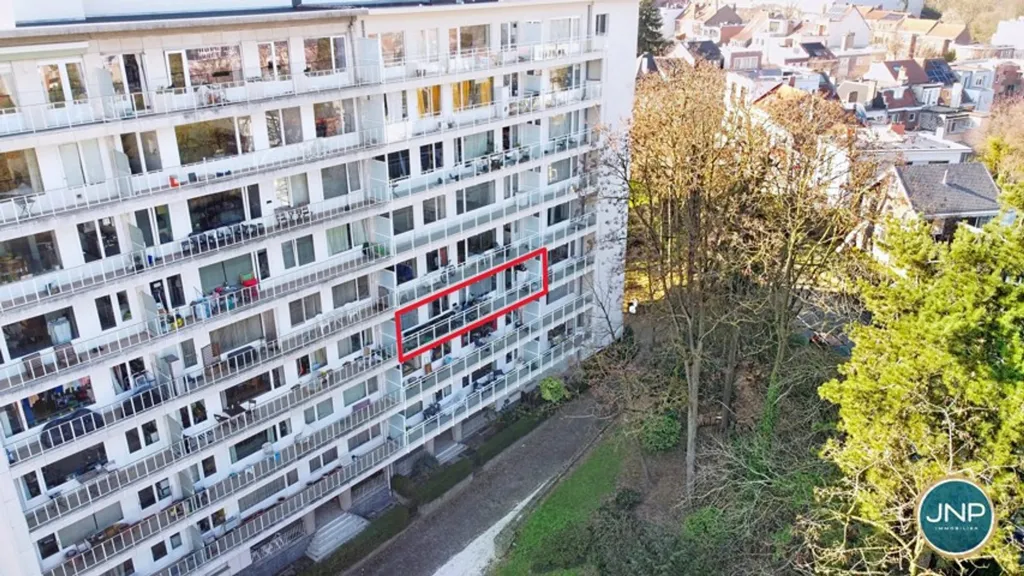 Vue aérienne - Appartement 2 Chambres avec Terrasse à Uccle Centre