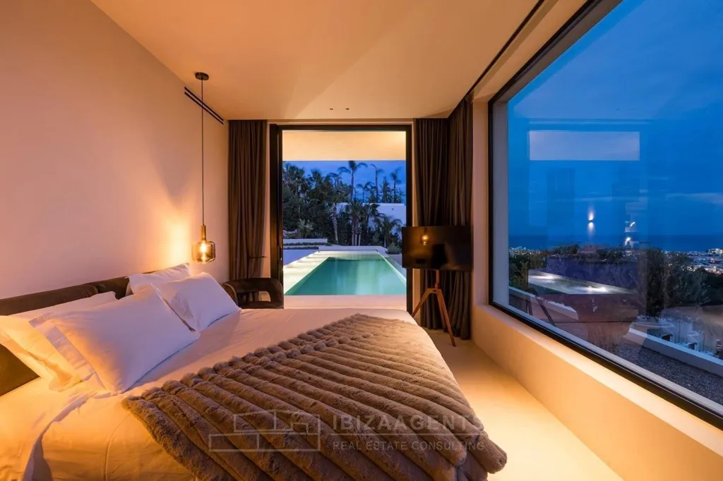 Schlafzimmer - Luxury Villa with Sea View in Ibiza