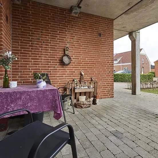 Terrasse - Two-Room Apartment with Pets Allowed in Ølgod